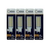 (4 Adet) Heka 7W (49W) 3000K (Gün Işığı) G9 Duylu Dim Edilebilir Led Kapsül Ampul