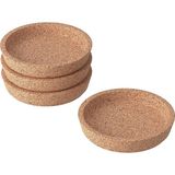 4 Adet Ikea 365+ Bardak Altlığı,mantar, Bardak Tutucu 9cm - Çok Renkli