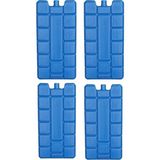 4 Adet Kaset Termos Buz Aküsü Extra Soğutma Özellikli Jel Sıvılı 400ML 60 Saat Koruma Ce Belgeli - Ahşap