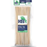 4 Adet Kbr Çöp Şiş 25 Cm 100'Lü