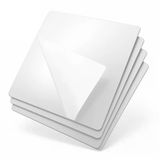 4 Adet Kendinden Yapışkanlı Pleksi Ayna Levha, Kırılmaz Akrilik Duvar Aynası, Dekoratif Ve Modern Yapıştırmalı Panel, Hafif Parlak Pleksi Duvar Dekoru, Ev Ve Ofis (4, Silver, 5X5)