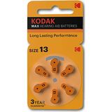 4 Adet Kodak İşitme Cihazı Pili P13 6 Adet
