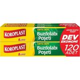 4 Adet Koroplast Buzdolabı Poşeti Orta Dev Ekonomi 120 Li
