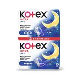 4 Adet Kotex Ped Ultra Double Gece 10'lu