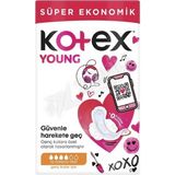 4 Adet Kotex Young Quadro Gündüz Hijyenik Ped 22'Li