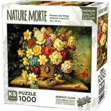 4 Adet Ks Games Flowers And Wings Puzzle 1000 Parça
