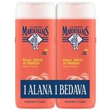 4 Adet Le Petit Marseillais Duş Jeli Beyaz Şeftali Ve Nektarin 400Ml+400Ml