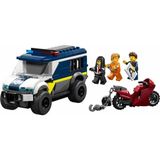 4 Adet LEGO City Polis Mahkum Nakliye Aracı 60479