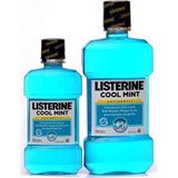 4 Adet Listerine Ağız Bakım Suyu Cool Mint Set 500 Ml & 250 Ml