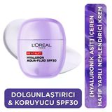 4 Adet Loreal Paris Revitalift Hyalüronik Asit İçeren Dolgunlaştırıcı Hafif Yapılı Spf30 Korumalı Nemlendirici Yüz Kremi 40 Ml