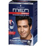 4 Adet Men Perfect 90 Siyah Erkek Saç Boyası