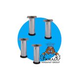 4 Adet Metal Baza. Dolap Ayağı, 15 Cm Çap-42mm, vidalar Dahil çap42.15cm.
