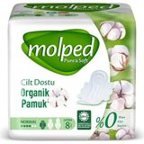 4 Adet Molped Hijyenik Ped Ultra Pure & Soft Tekli Normal 8'li
