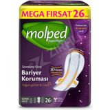 4 Adet Molped Mega Fırsat Supernight Süper Gece 26'lı