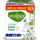 4 Adet Molped Pure&soft Mega Fırsat Gece Hijyenik Ped 30'lu