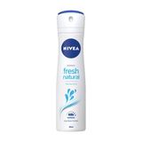 4 Adet Nivea Deodorant Fresh Natural 150 Ml
