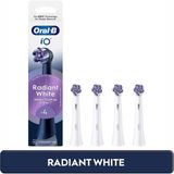 4 Adet Oral-B İo Radiant White Beyaz Diş Fırçası Yedek Başlığı 4 Adet