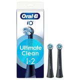 4 Adet Oral-B İo Ultimate Clean Siyah Diş Fırçası Yedek Başlığı 2 Adet