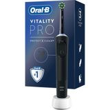 4 Adet Oral-B Şarjlı Diş Fırçası Vitality Pro Siyah