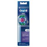 4 Adet Oral-B Şarjlı Diş Fırçası Yedek Başlığı 3D White X-Filament 2'Li