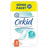 4 Adet Orkid Ekstra Hassas Koruma Normal Hijyenik Ped 24'lü