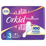 4 Adet Orkid Platinum Kanatlı Gece (Boy 3) 6 Adet Hijyenik Ped