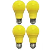 (4 Adet) Osaka 10W Sarı Işık E27 Duylu (Kalın Duy) Led Ampul