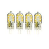(4 Adet) Osaka 12Volt 3W Sarı Işık (3000K) G4 Duylu Led Kapsül Ampul