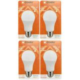 (4 Adet) Osaka 12W (90W) Beyaz Işık (6500K) E27 Duylu (Kalın Duy) Led Ampul