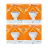 (4 Adet) Osaka 5W (40W) Sarı Işık (3000K) Gu5.3 Duylu (İğne Bacak) Led Çanak Ampul