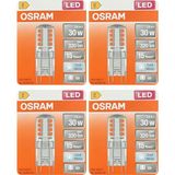 (4 Adet) Osram 2,6W (30W) 4000K (Ilık Beyaz) G9 Duylu Led Kapsül Ampul