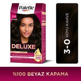 4 Adet Palette Deluxe Saç Boyası 3-0 Koyu Kahve