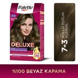4 Adet Palette Deluxe Yoğun Renkler Saç Boyası 7-3 Küllü Yoğun Kumral