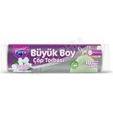 4 Adet Parex Büzgülü Çöp Torbası Yasemin Kokulu Büyük Boy 10'lu