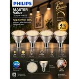 (4 Adet) Philips 9.5W 3000K Sarı Işık E27 Duylu 760 Lümen Dim Edilebilir Par30 Ampul