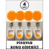 4 Adet Pisuvar Koku Giderici Süzgeç Mango Kokulu Ekonomik Paket Pisuar Süzgeci Pisuvar Blok Süzgeci