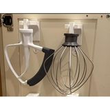 4 Adet Pratik Mutfak Düzenleyici, hamur yoğurma makinesi Dayanıklı Organizer - kitchenaid Cabinet Hanger