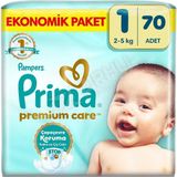 4 Adet Prima Premium Care Eko Paket No:1 70'li