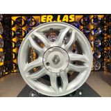 4 Adet Renault Orıjınal 6*15 4*100 Et37 60.1 Sılver Jant Yenilenmiş (Takım)