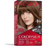 4 Adet Revlon Colorsilk Beautiful Color Saç Boyası 43 Orta Altın Kahve