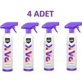 4 Adet Selsil Pak 500 ml Mucize Köpük Sprey Yağ Sökücü