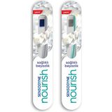 4 Adet Sensodyne Nourish Sağlıklı Beyazlık Diş Fırçası Yumuşak (Asortili)