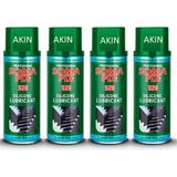 4 Adet Somafix 400 ml Silikon Yağlayıcı Sprey Kapı Pencere Gıcırtı Önleyici S29