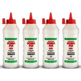 4 Adet Somafix 500 ml Parke Tutkalı Beyaz Iskelet Tutkal D3