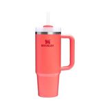 4 Adet Stanley Quencher H2.o Flowstate Tumbler Pipetli Termos Hot Coral 0.89 Litre