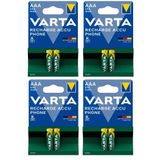 4 ADET - TELSİZ Telefonlar Için Varta Aaa ince pil 550MAH 2li Blister Telsiz Telefon Pili