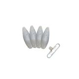 4 Adet Temizlenmiş Mürekkep Balığı (KALAMAR) Kemiği 5-6cm Mini boy Ve Tutacak