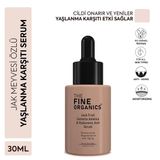 4 Adet The Fine Organics Jak Meyvesi Özlü Centella Asiatica Hyalüronik Asit Onarıcı, Yatıştırıcı ve Nemlendirici Yüz Serumu 30 ml