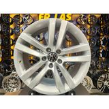 4 Adet Volkswagen Orıjınal 8*18 5*112 Et41 57.1 Sılver Jant Yenilenmiş (Takım)
