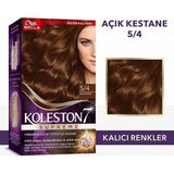 4 Adet Wella Koleston Supreme Saç Boyası 5/4 Açık Kestane